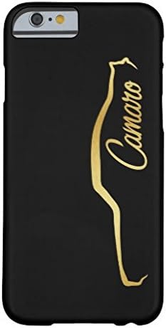 1969 Camaro Gold Silhouette Logo IPhone 6 Plus/6s Plus Case