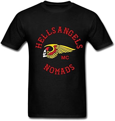 Hells Angels MC Denmark Farmde Men's Tshirt Black X-Large