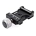 Andoer 38mm Aluminum Screw Knob Mini Quick Release Clamp Compatible with Arca Swiss for 38mm QR Plate