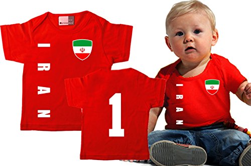 IRAN BABY T-Shirt – - rot (56/62)