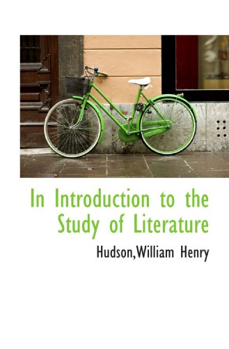 In Introduction to the Study of Literature