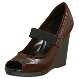  : Nine West Women's Wildorchid Wedge Mary Jane,Dk Brown Suede,9.5 M US