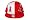 Los Angeles Angels of Anaheim Custom New Era Official Fitted Hat - Red Big Logo, 7 1/8