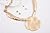 Snowman Lee Vintage Style Polished Plate Ancient Tribe Totem Statement Necklace