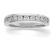Platinum Diamond Wedding/Anniversary Band - 0.50 Ct.