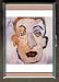 ID CREDIT CARD HOLDER OR CIGARETTE CASE: BOB DYLAN SELF PORTRAIT BY PENNY SILVER