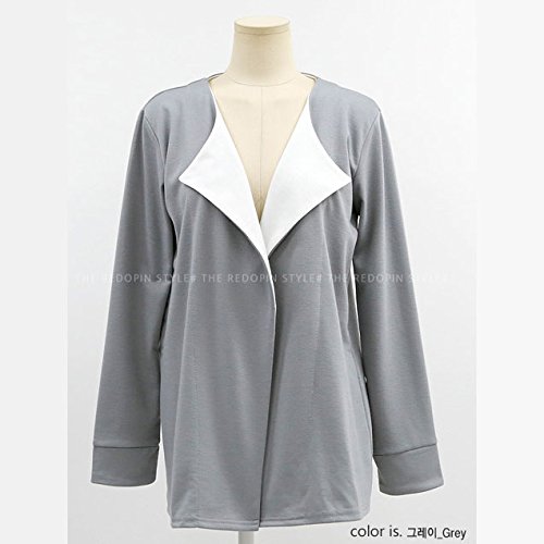 REDOPIN（レッドオピン） ナチュラルズ2way カーディガン／グレー