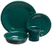 Fiesta 16-Piece, Service for 4 Dinnerware Set, Evergreen