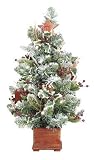 TWELVE 25 IMPORT-S 94354 MINI PINE TREE 24'' CLEAR