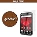 Generiks TM Motorola Droid Bionic *ANTI-GLARE* Screen Protectors (4 Pack!!!)