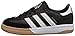 adidas Performance Samba M K Indoor Soccer Shoe (Little Kid/Big Kid),Black/White,2.5 M US Little Kid
