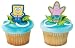 Spongebob & Patrick Cupcake Clips