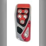 RAZO RP106RE JDM Red GT SPEC Foot Rest Pedal Cover