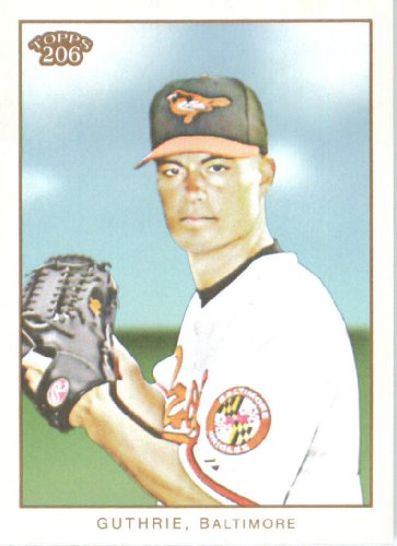 2009 Topps 206 Baseball Card #292 Jeremy Guthrie Baltimore Orioles® Mint Condition- Shipped In Protective ScrewDown Display Case!