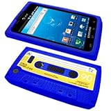 Cbus Wireless brand Blue/Yellow Silicone Cassette Tape Case / Skin / Cover  ....