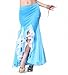 ZLTdream Women's Belly Dance Milk Silk Curling Skirt