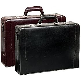 Buy U.S. Luggage Leather Expandable Laptop Attache by U.S. Luggage