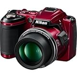 IMAGE OF Nikon COOLPIX L120 14.1 MP Digital Camera with 21x NIKKOR Wide-Angle Optical Zoom Lens and 3-Inch LCD (Red)