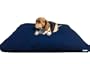 Large Orthopedic Memory Mix Foam Dog Bed Pillow with Heavy Duty Waterproof Denim Pet Bed 2 Layer Covers