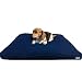 Large Orthopedic Memory Mix Foam Dog Bed Pillow with Heavy Duty Waterproof Denim Pet Bed 2 Layer Covers