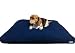 Large 40"X35" Orthopedic Memory Mix Foam Dog Bed Pillow with Heavy Duty Waterproof Denim Pet Bed 2 Layer Covers
