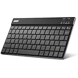 Anker&reg; Bluetooth Ultra-Slim (4mm) Aluminum Keyboard for iOS (iPad Air 2 / Air, iPad mini 3 / mini 2 / mini, iPad 4 / 3 / 2), Windows and Android 3.0 and above OS with Built-in lithium battery / Aluminum Body T320