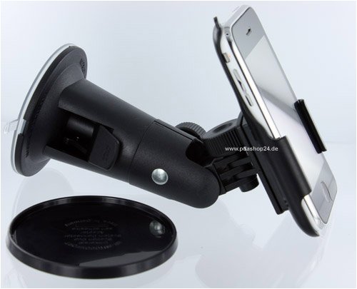 KFZ Halterung für das Apple iPhone 3G vibrationsfrei mit 360° Gelenk 3 G 8GB / 16GB Autohalterung Halter Autohalterung