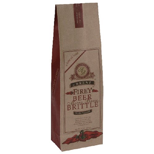 Brent's Micro Brew Firey Beer Brittle, 8-Ounce Bags (Pack of 2) by Hard Candy