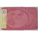 3 PIECE BATHROOM RUG, CONTOUR & LID COVER SET - ROSE PINK