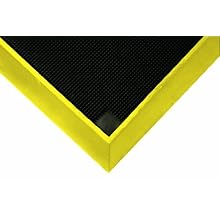 Wearwell Natural Rubber 222 Anti-Fatigue Sanitizing Footbath Mat, for Food Processing Facilities