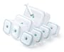 Zevro VS2-S-1703 Vac 'n Save Ruby Rectangular-Shaped Vacuum-Sealing Food-Storage Containers, Set of 8