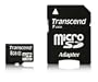 Transcend - Tarjeta de memoria microSDHC de 8 GB