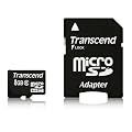 Transcend - Tarjeta de memoria microSDHC de 8 GB