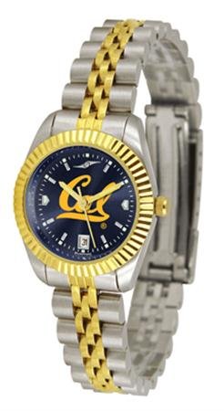 California Cal Berkeley NCAA Womens Anochrome Gold Watch California Cal Berkeley NCAA Womens Anochrome Gold Watch