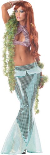 Ladies Sexy Adult Mermaid Costume (Size:Small 6-8)