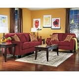 Aladdio Crimson Living Room Set
