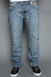 LRG The Iron Lion True Straight Fit Jean in Light Indigo,Denim for Men