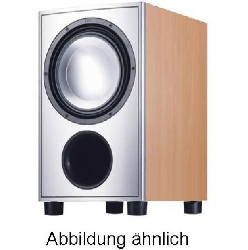 Canton AS 85 Active Front-Firing Subwoofer (Single, Beech)