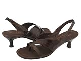 Donald J Pliner Viola Strappy Sandal Shoe in Bronze Antique Metallic Patent