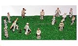 N Scale (1/148th) Model Kit Cricket Game Figures This item is NOT a TOY - Please Read Full Product Description.IMAGE
