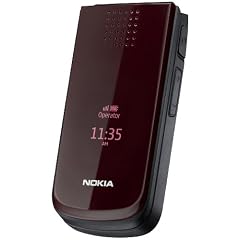 Nokia 2720 fold deep red (Bluetooth, Opera Mini, Kalender, Radio) Handy ohne Vertrag, ohne Branding, kein Simlock