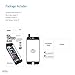GPEL Screen Protector for iPhone 6 / 6s Plus, Full Cover, Screen Protector Real Japanese Nippon Asahi Real Tempered Glass [Black]