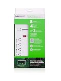 Belkin (BM108030-04-E) 8-Outlet Surgemaster Energy Saving Surge Protector with 4ft Cord