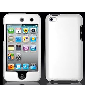 Premium Rubberized Snap-on Hard Crystal Front and Rear Case Cover for Apple iPod Touch 4G, 4th... by 