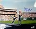Steve Largent Autographed/Hand Signed Seattle Seahawks Catch 16x20 Photo with HOF 95 Inscription