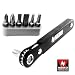 Neiko Pocket Size Close-Quarters 1/4-Inch Drive Mini Ratcheting Screwdriver and Bit Set