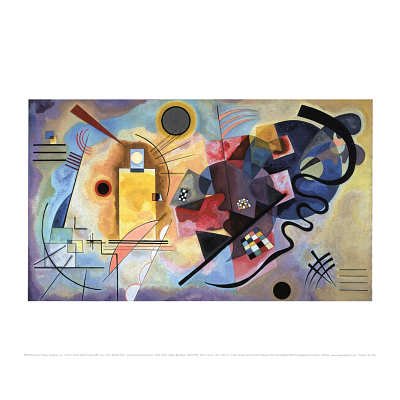 Wassily Kandinsky Yellow Red Blue 1925 Art Print Poster - 11x14 Art Poster Print by Wassily Kandinsky, 14x11