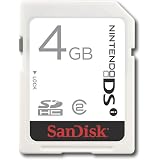 SanDisk 4GB SDHC Gaming Card Secure Digital Flash Memory Class 2 for Nintendo DS SDSDG-004G - Bulk Packaging