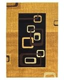 All Framed Out III Tan 126 x 94 Area Rug
