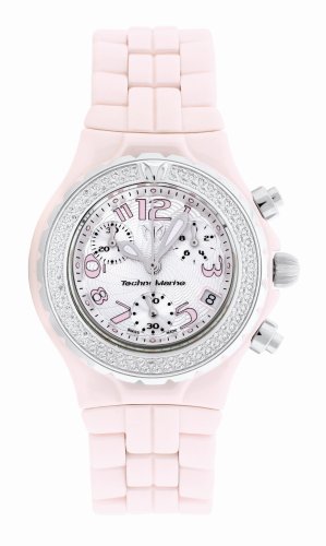 TechnoMarine Women's DTLCCP07C MoonSun Diamond Ceramic Chrono Watch